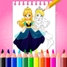 Princess Coloring Book for kids