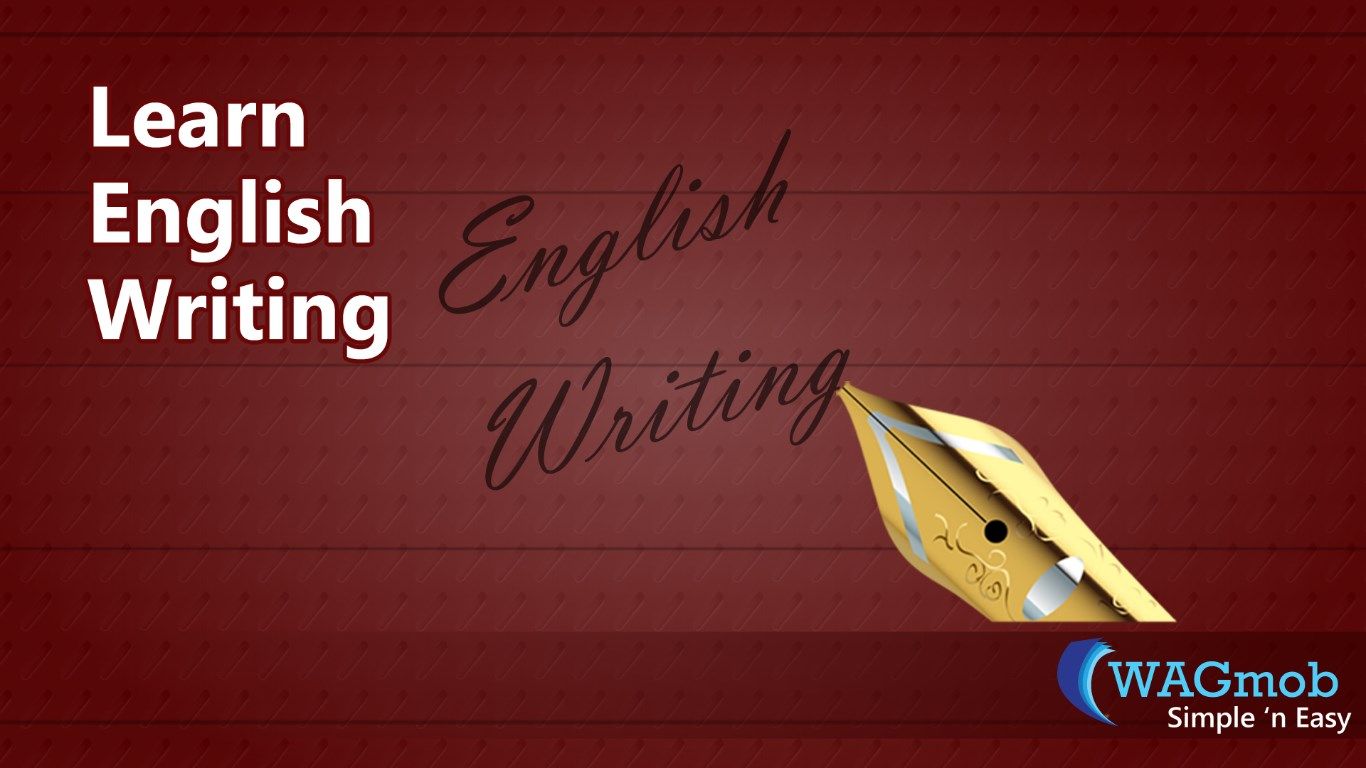 Interactive way to Learn "English Writing".