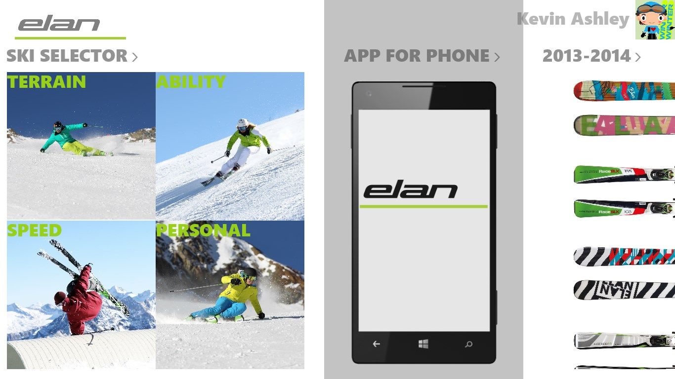 Elan Skis Selector