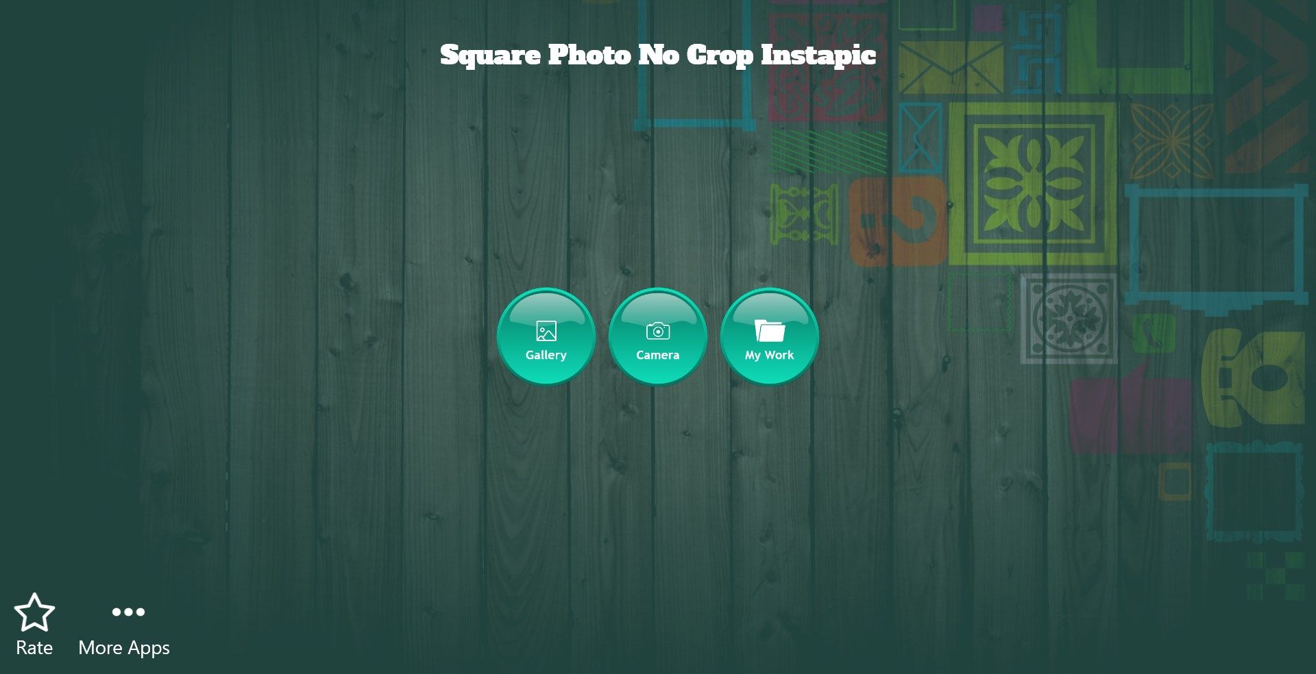No Crop Square Photo Maker