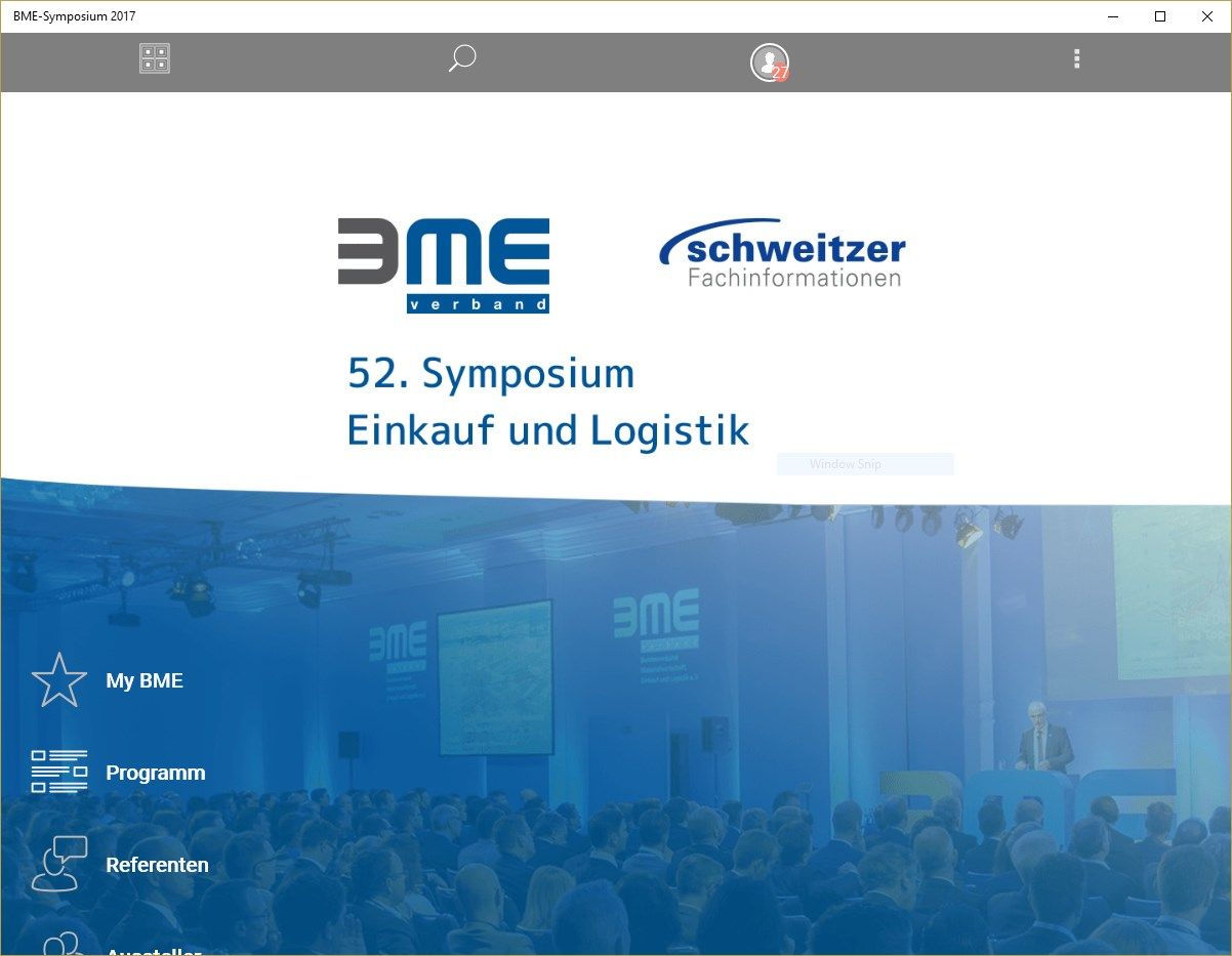 BME-Symposium 2017