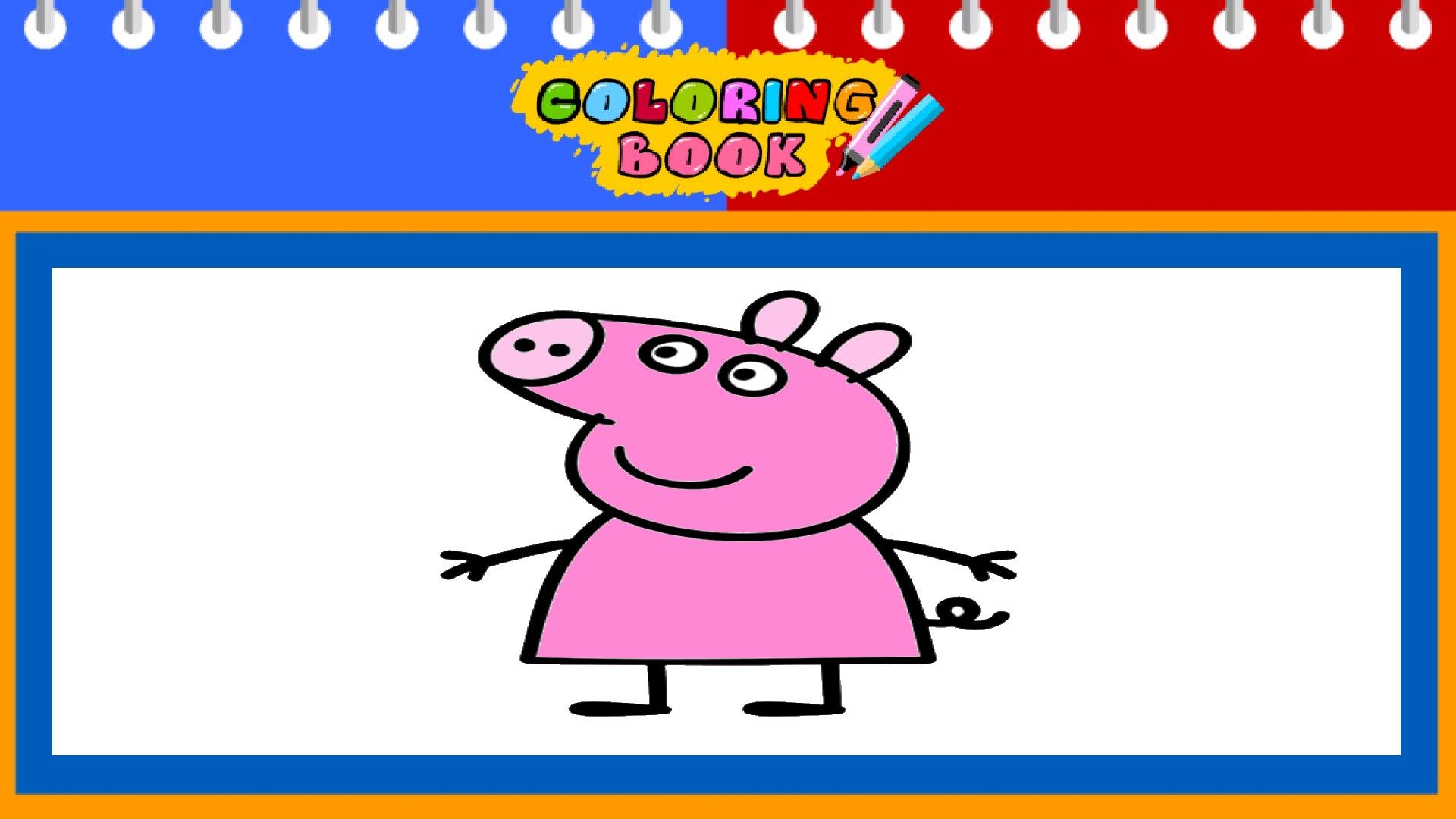 Pig Coloring book