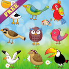 Coloring Book for Toddlers: Birds ! FREE