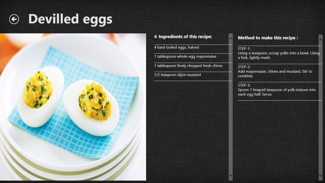 One kind of Egg Recipe