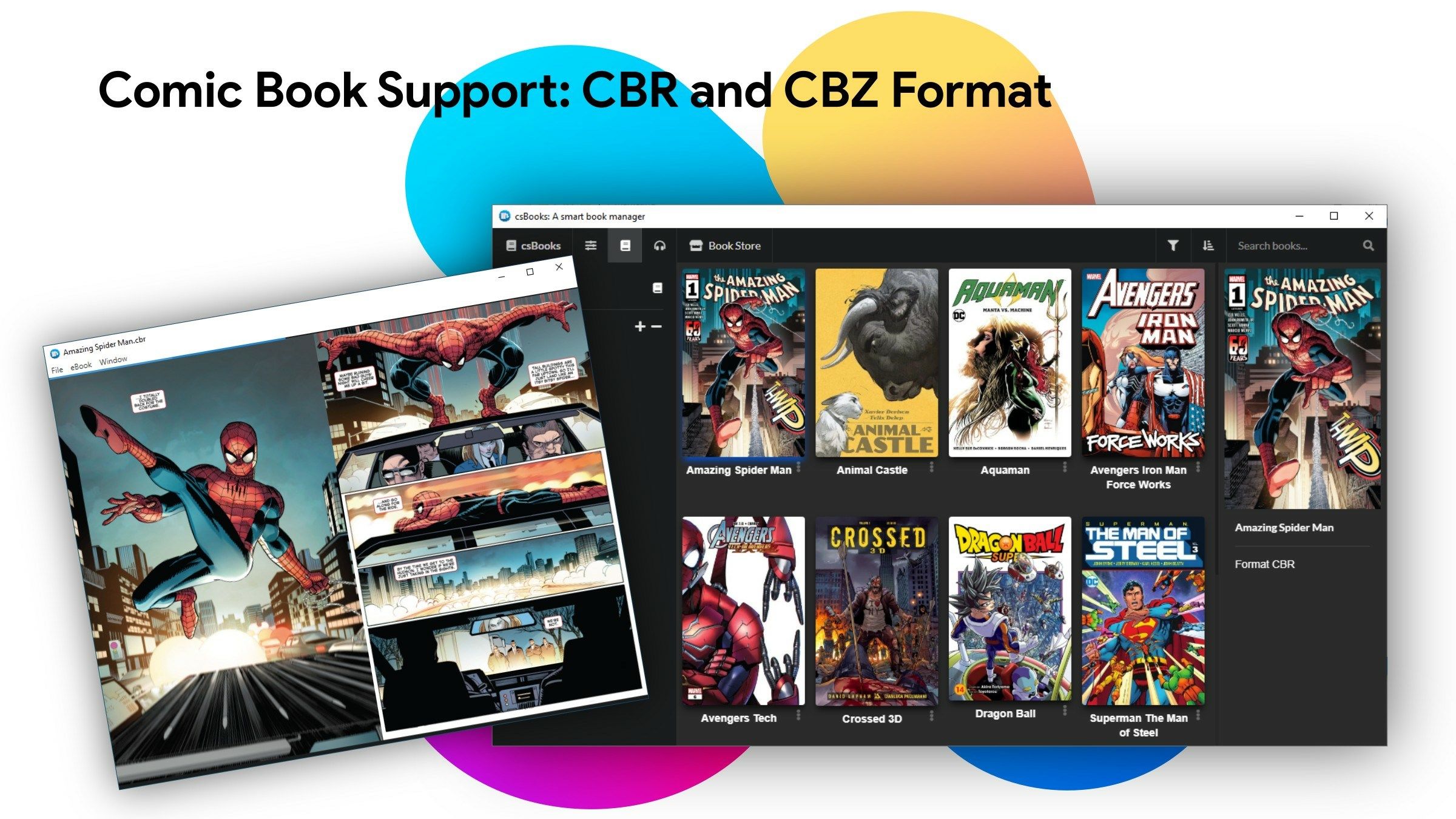 Comic Book Support
