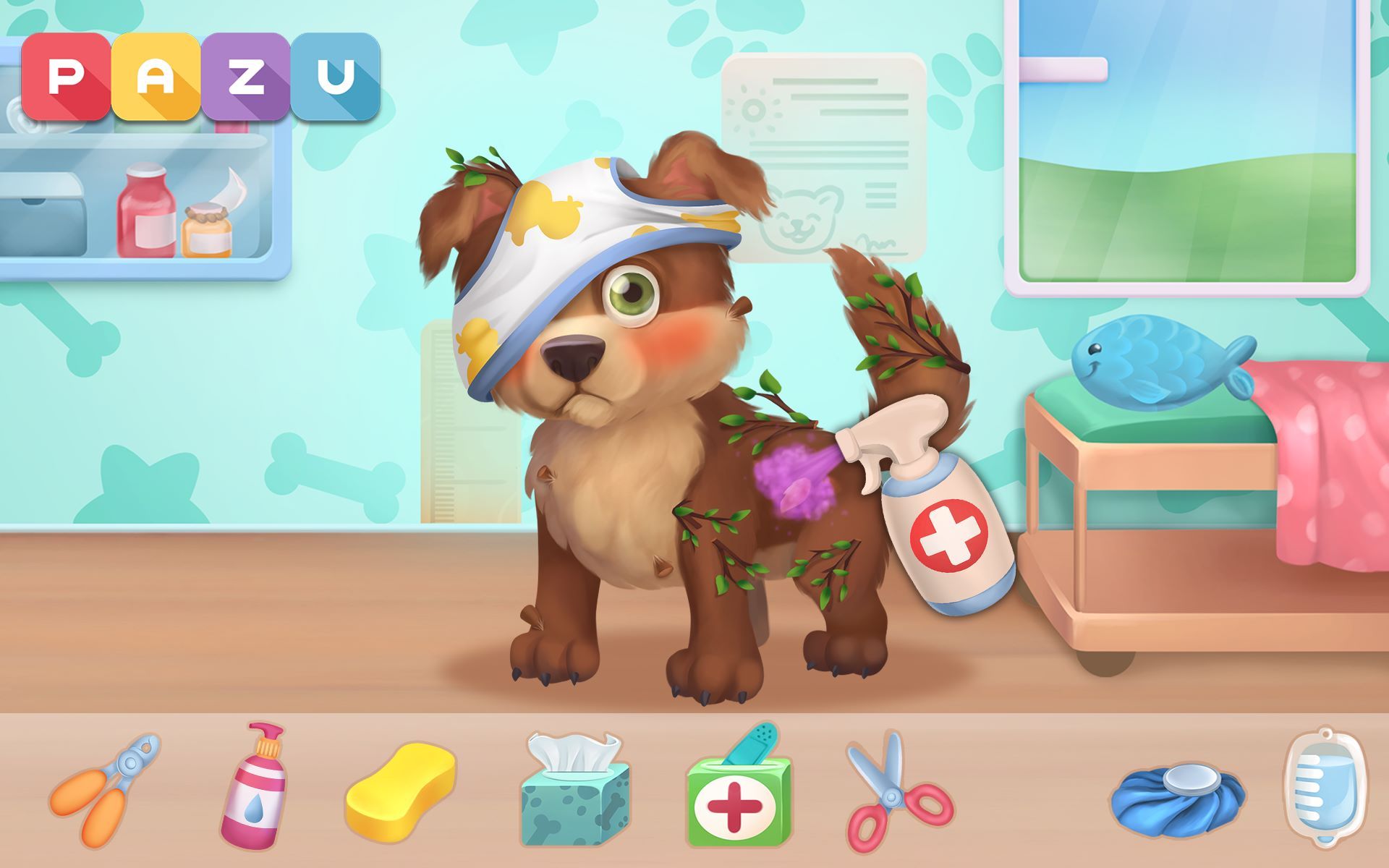 Pet Doctor - Animal care games for kids