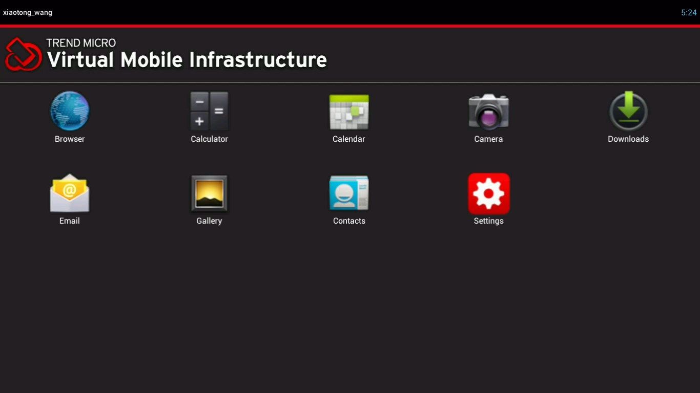 Trend Micro Virtual Mobile Infrastructure