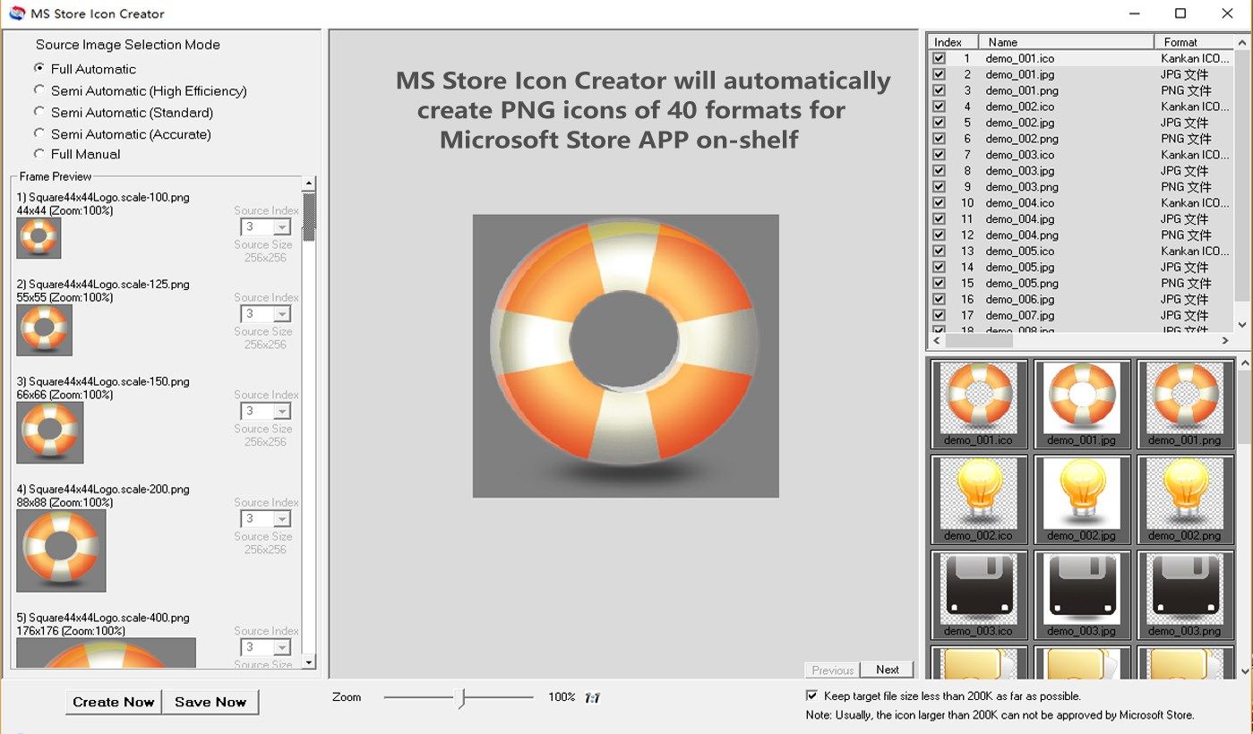 MS Store Icon Creator