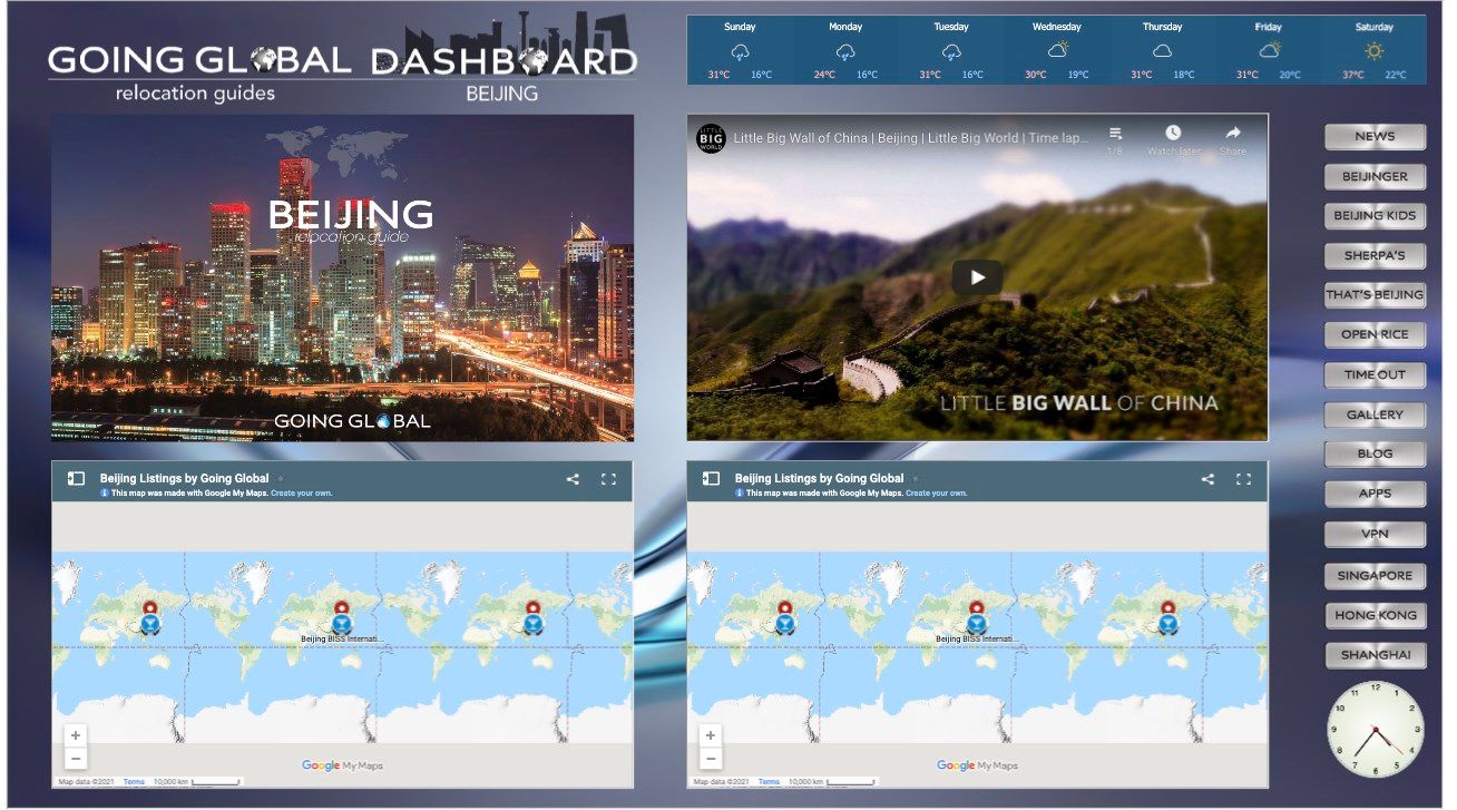 Going Global’s Dashboard edition provides full access to the wealth of knowledge from all titles in the Going Global series as well as quick access to our listings. All relevant media in Singapore is bookmarked to assist better acclamation upon arrival in the city.
