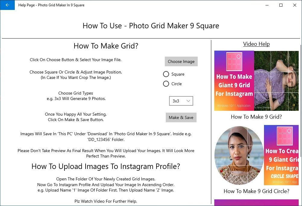 9box grid maker for instagram