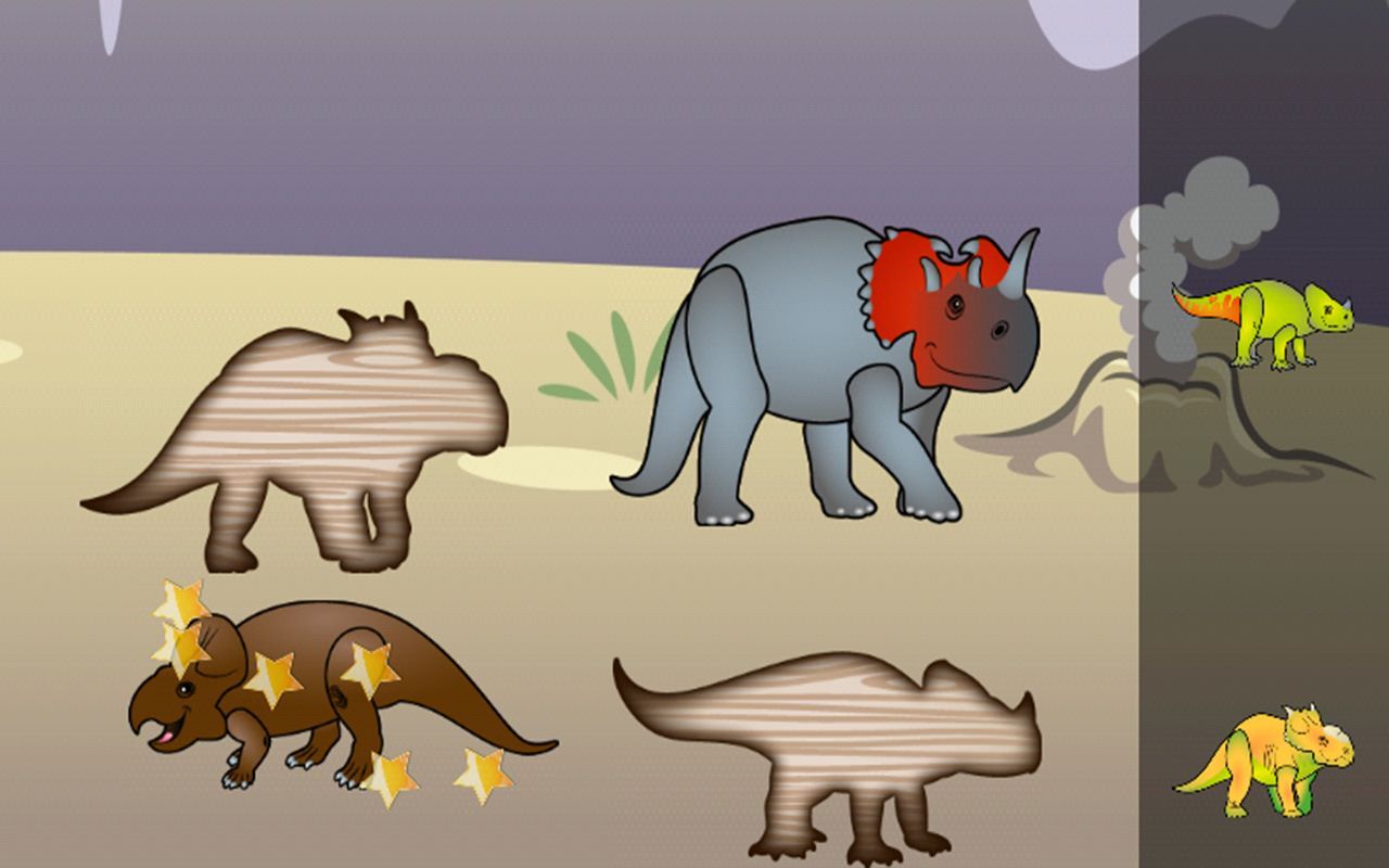 Dinosaur Games for Toddlers and Kids : prehistoric park puzzles !