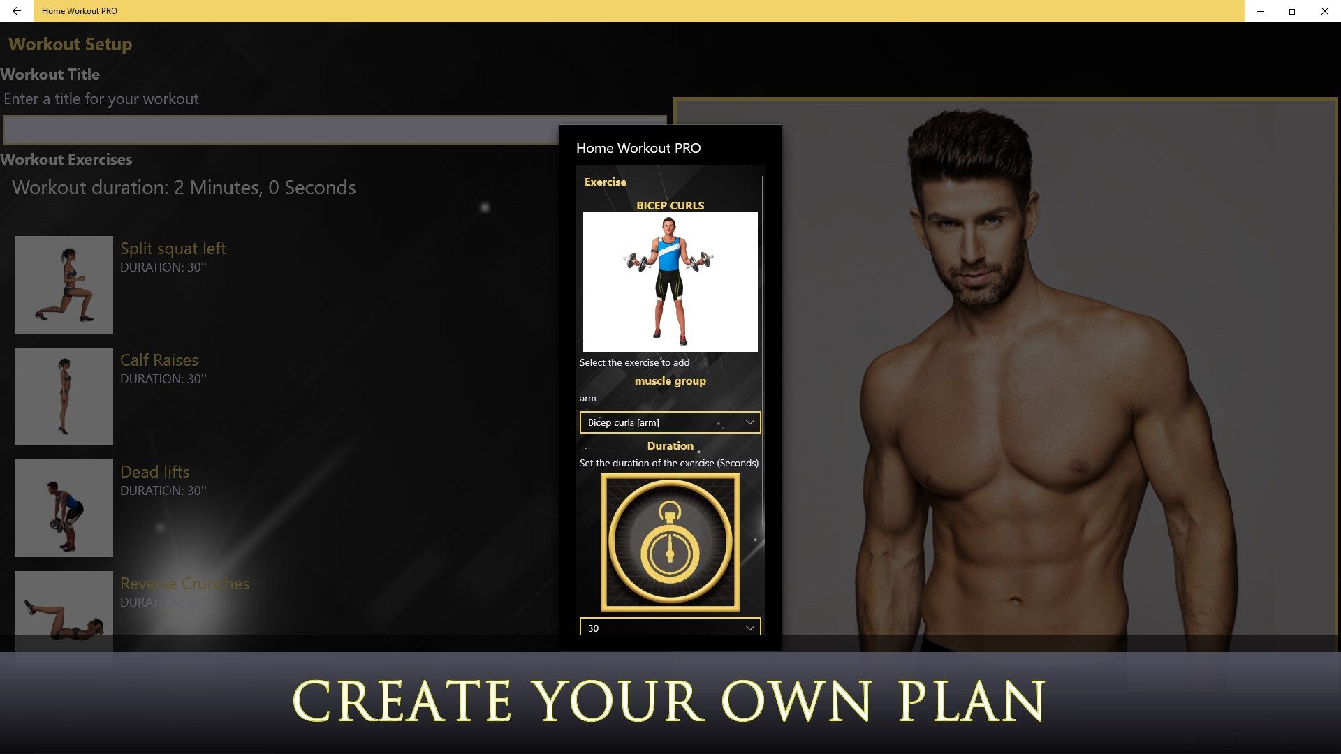 Home Workout PRO: with music, no ads