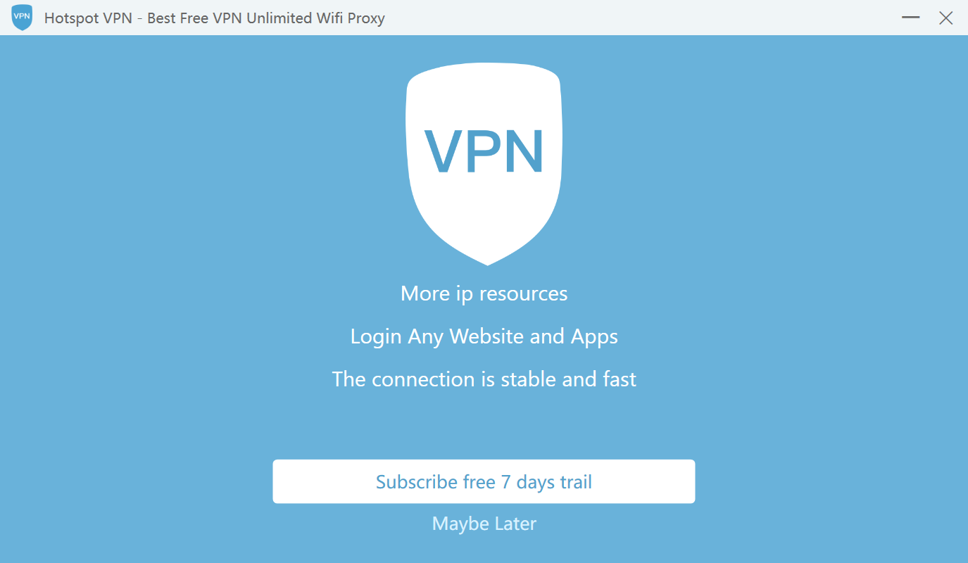 Hotspot VPN - Best Unlimited VPN
