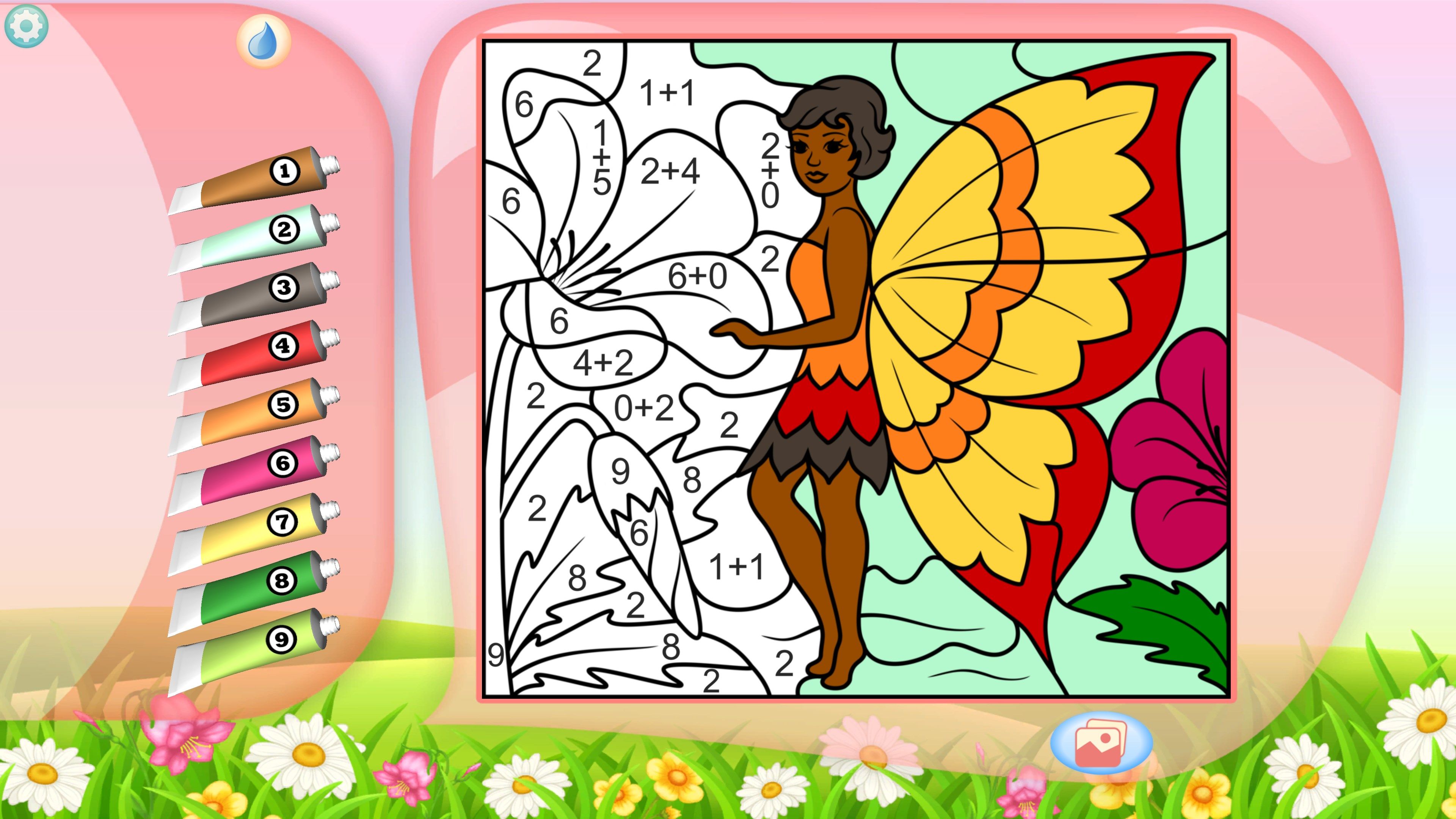 Fairies Coloring Book +