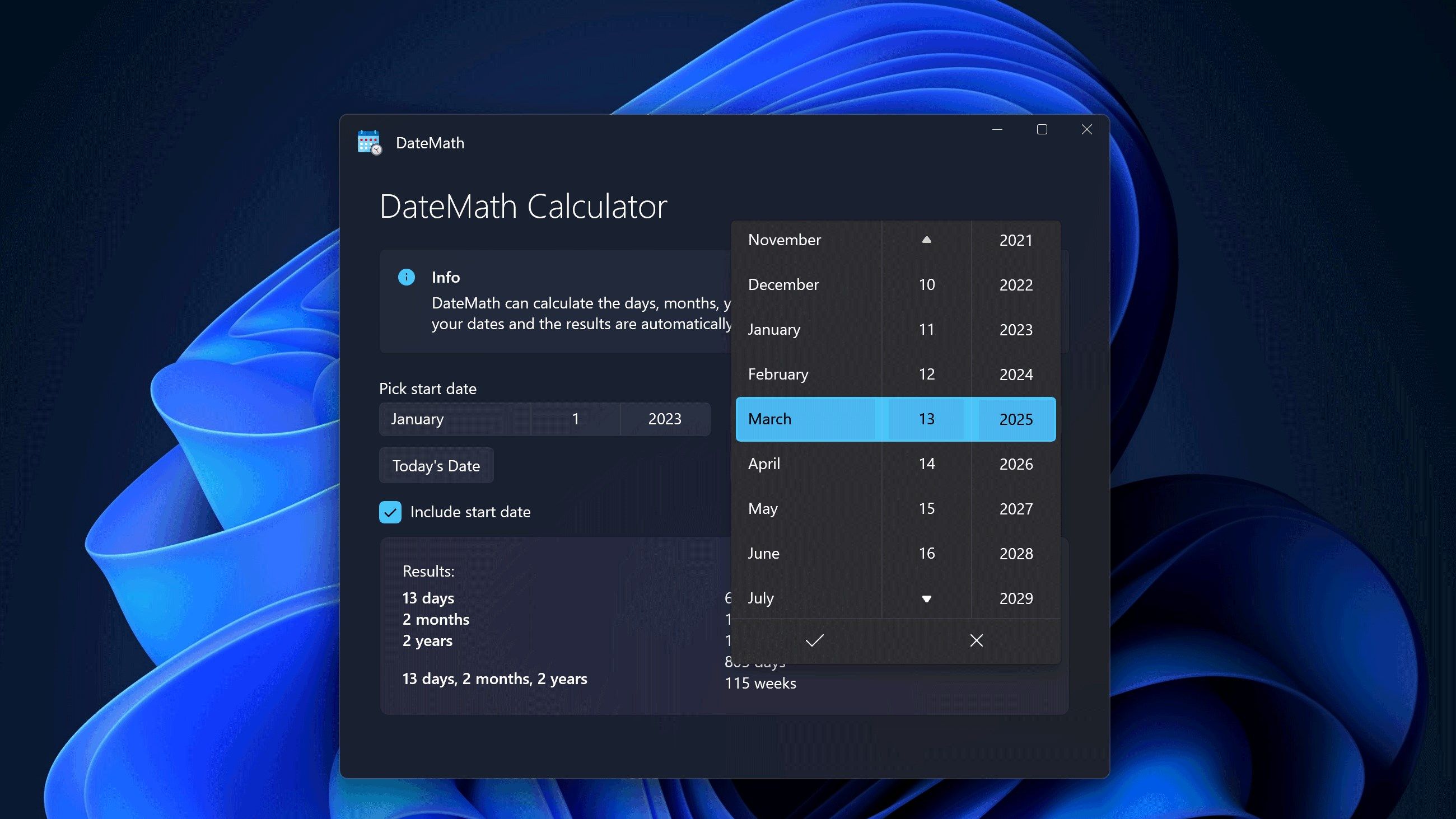 DateMath - Calculate Between Dates