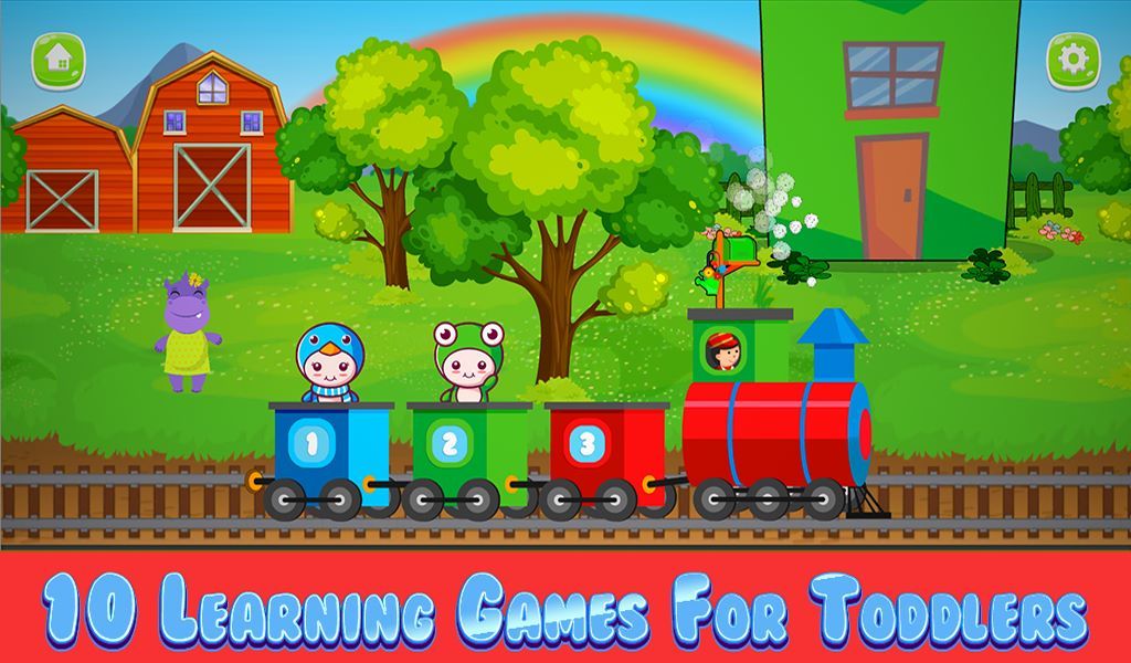 Toddler Learning Puzzle Games - kids 2-5 year olds
