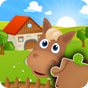 Farm Animal Games - Adorable family Jigsaw Puzzles for Kids, boys, girls and preschool toddlers
