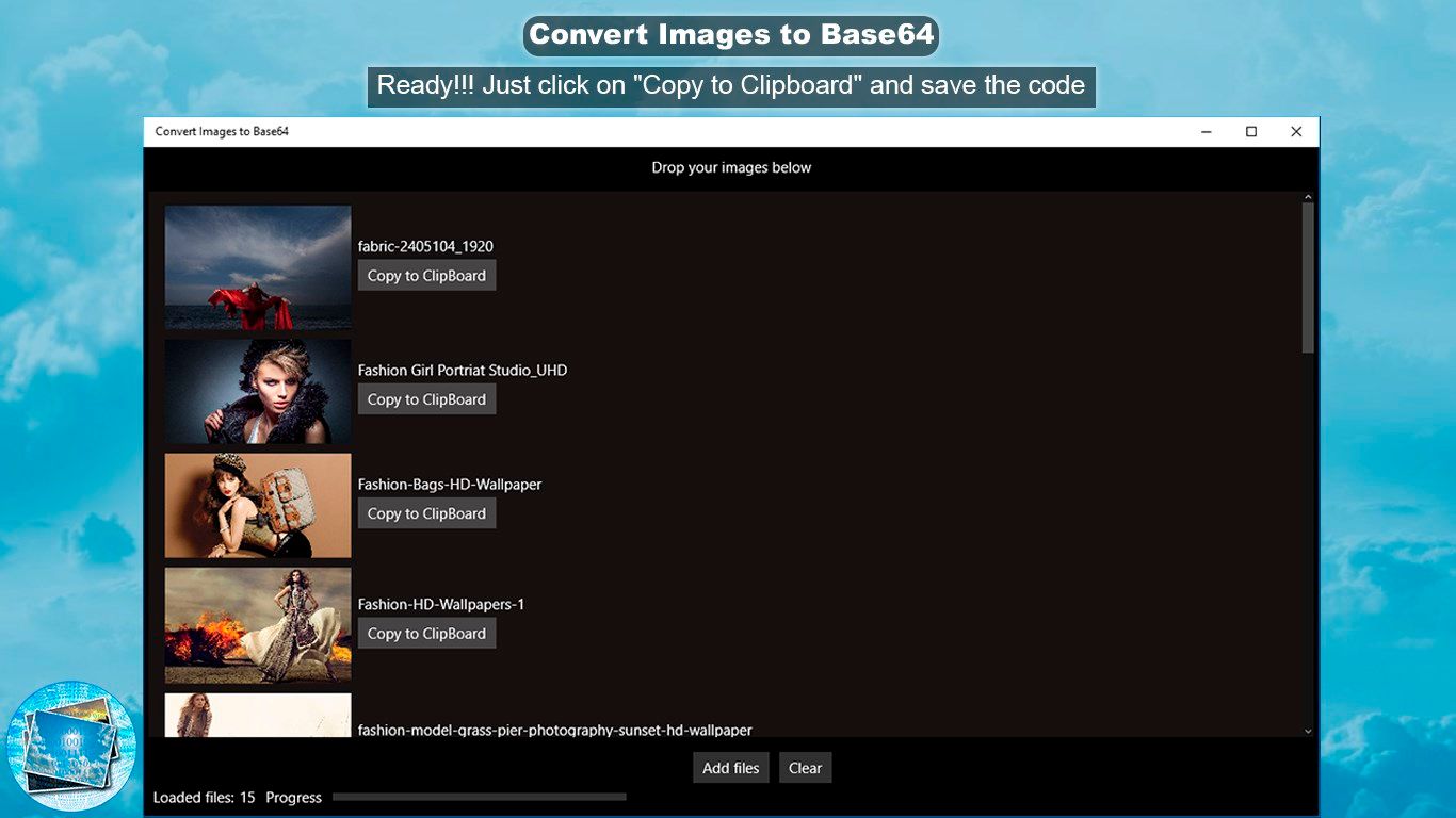 Convert Images to Base64