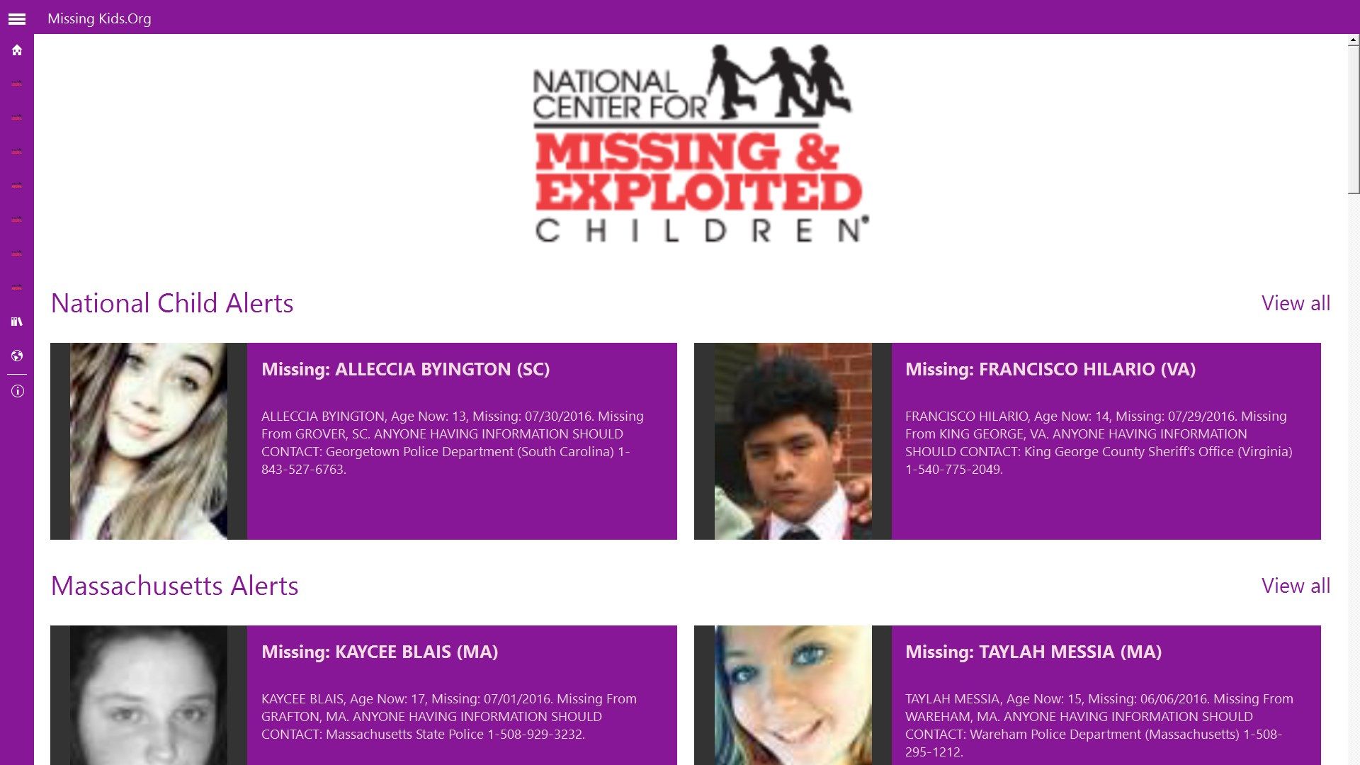 Missing Kids.org