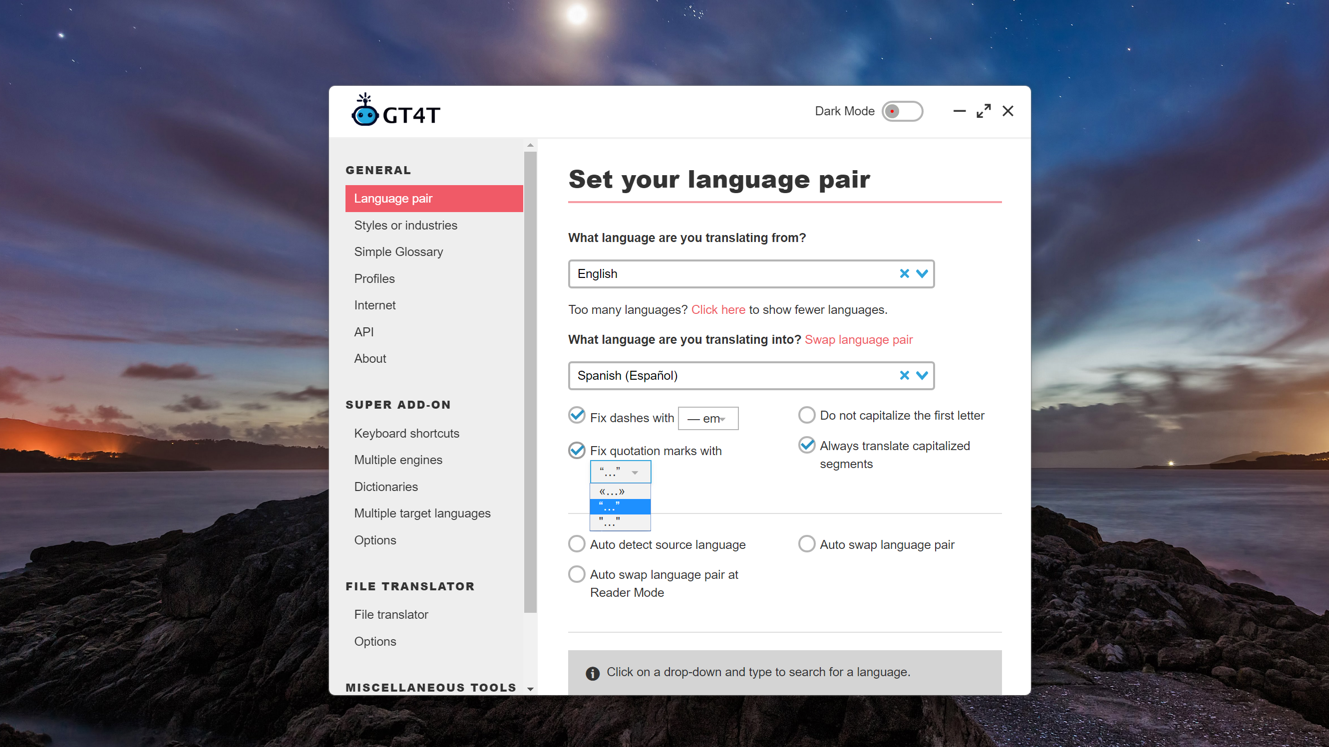 GT4T - translation assistant & file translator
