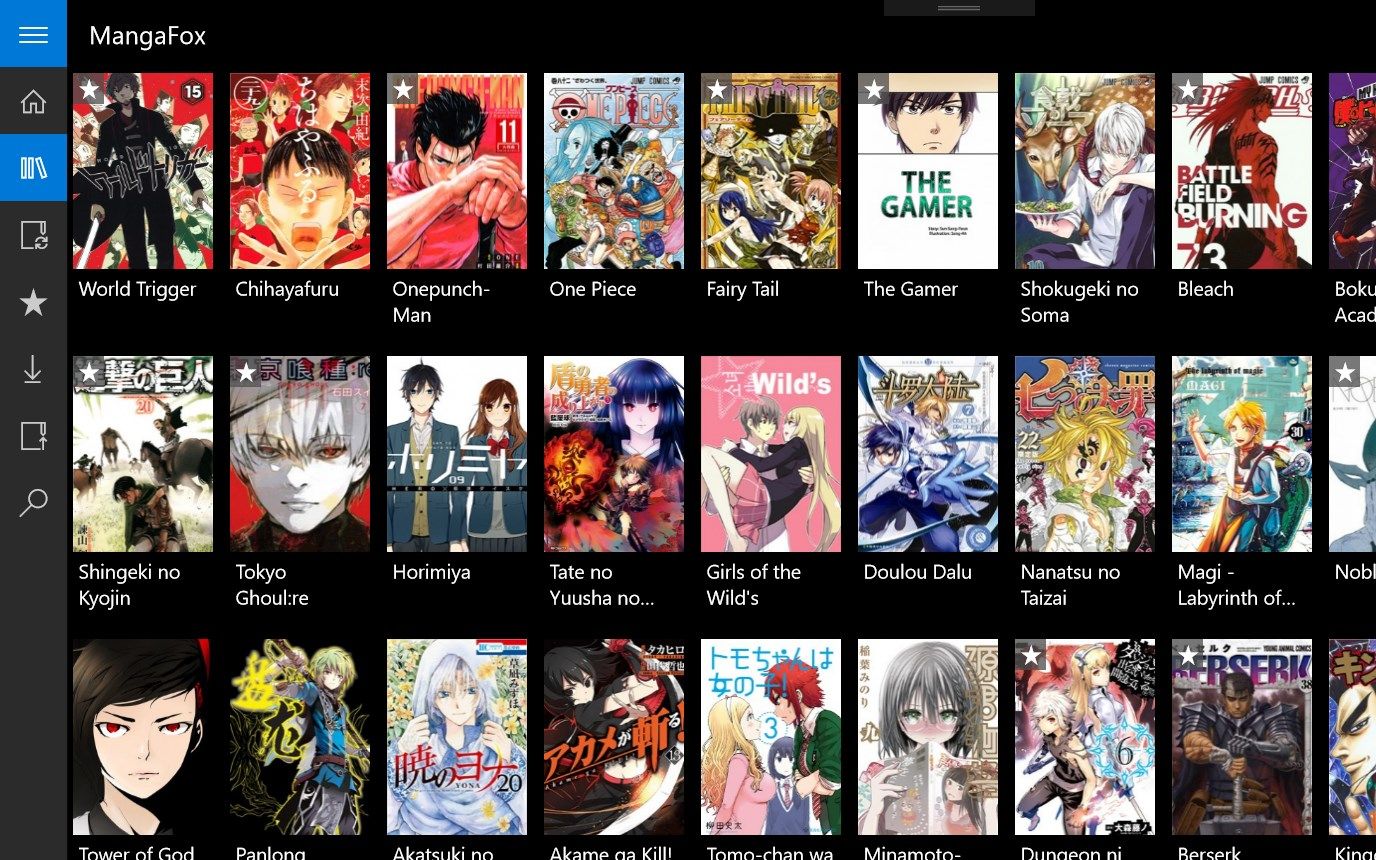 Browse a multitude of manga sources to find more manga that you like.