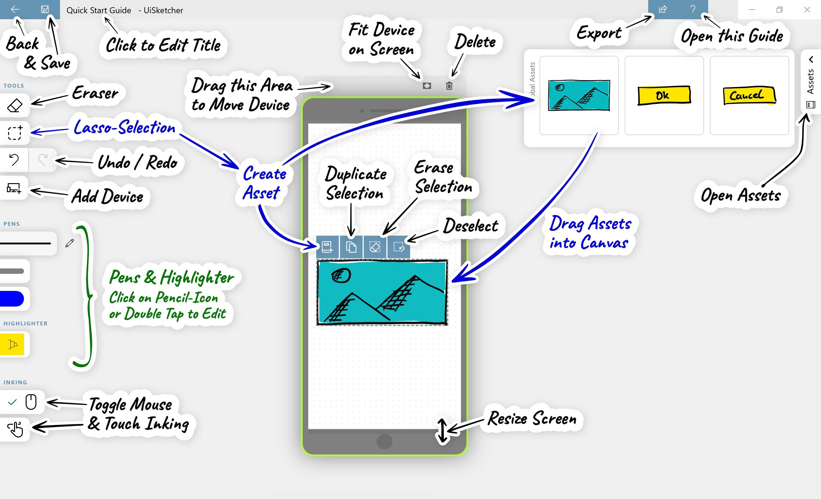 UiSketcher - Draw Wireframes and User Interfaces