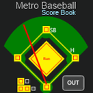 METRO - Baseball Scorebook