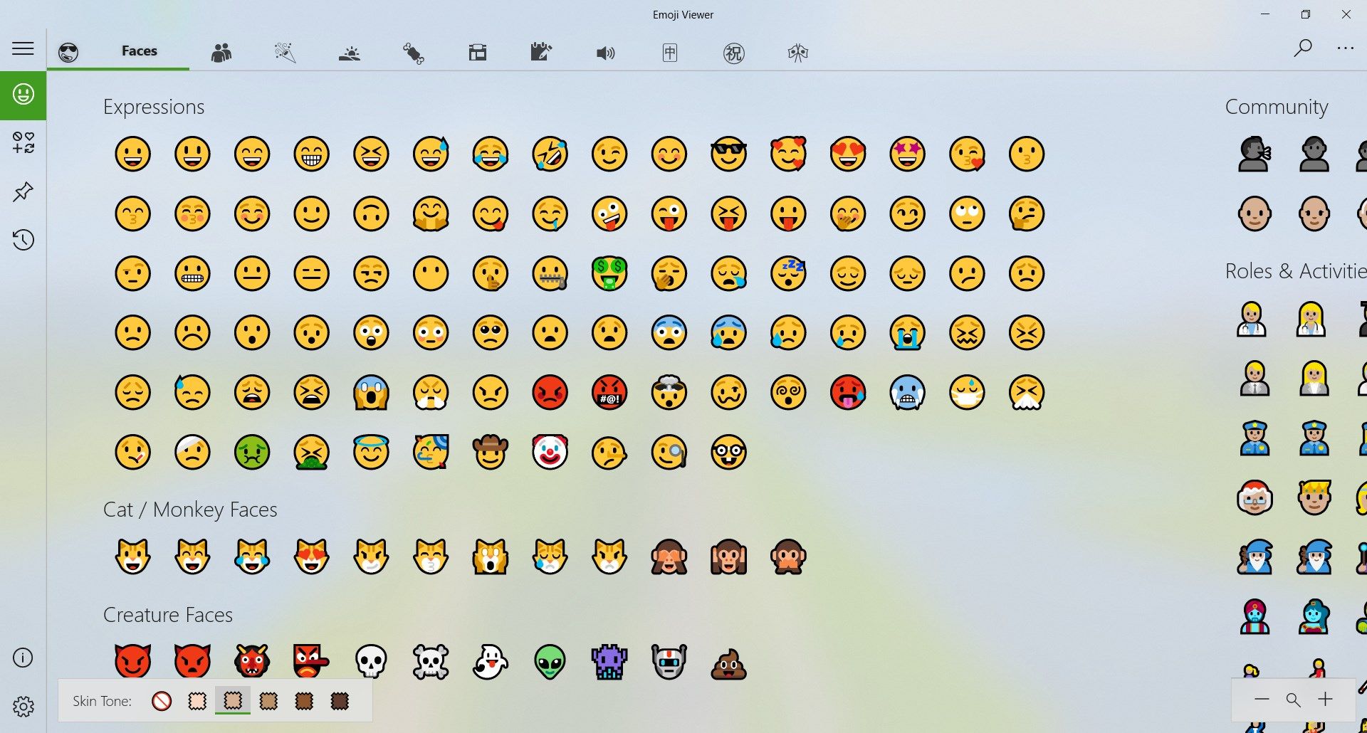 Categorized Emoji / Symbols