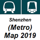 Shenzhen MRT Subway MRT (Metro) system map 2019