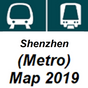 Shenzhen MRT Subway MRT (Metro) system map 2019