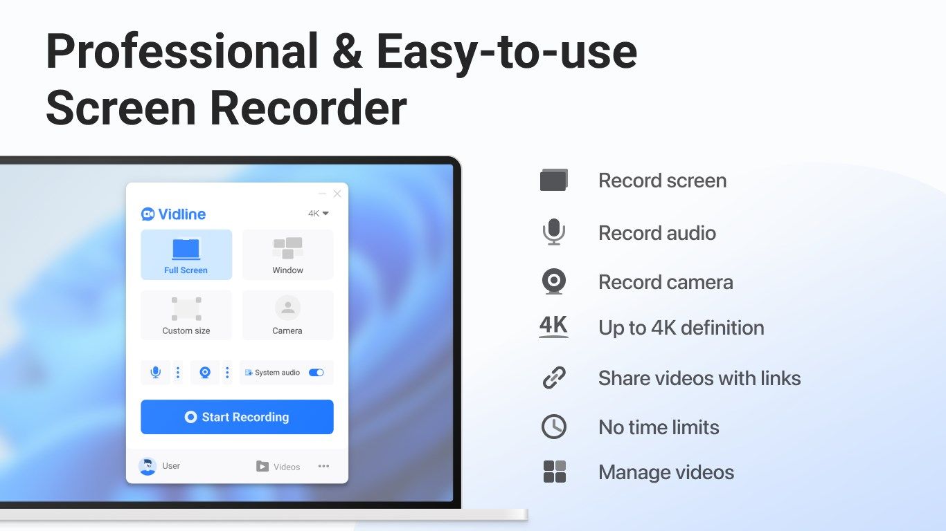 Screen Recorder Master by Vidline
