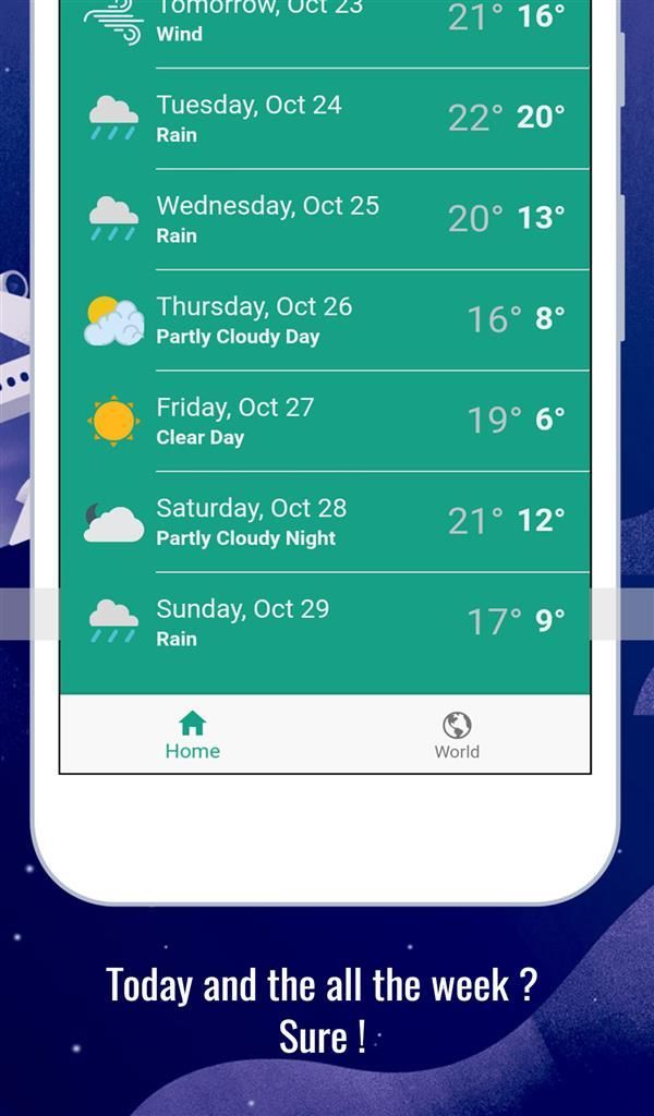WeatherFast - Weather forecast channel