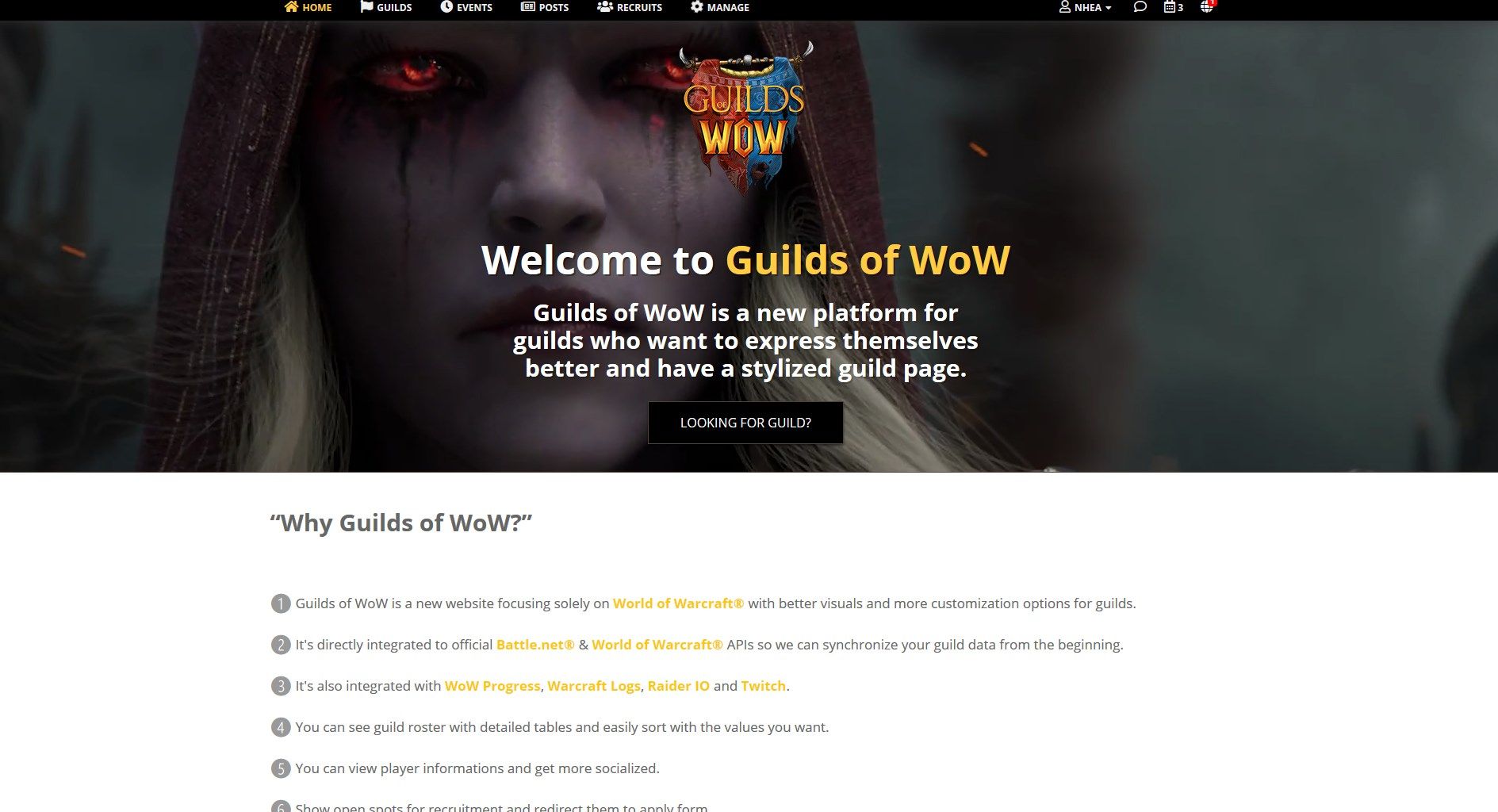 Guilds of WoW