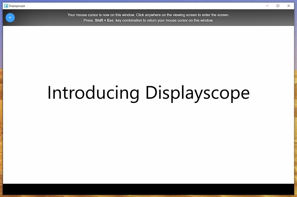 Displayscope