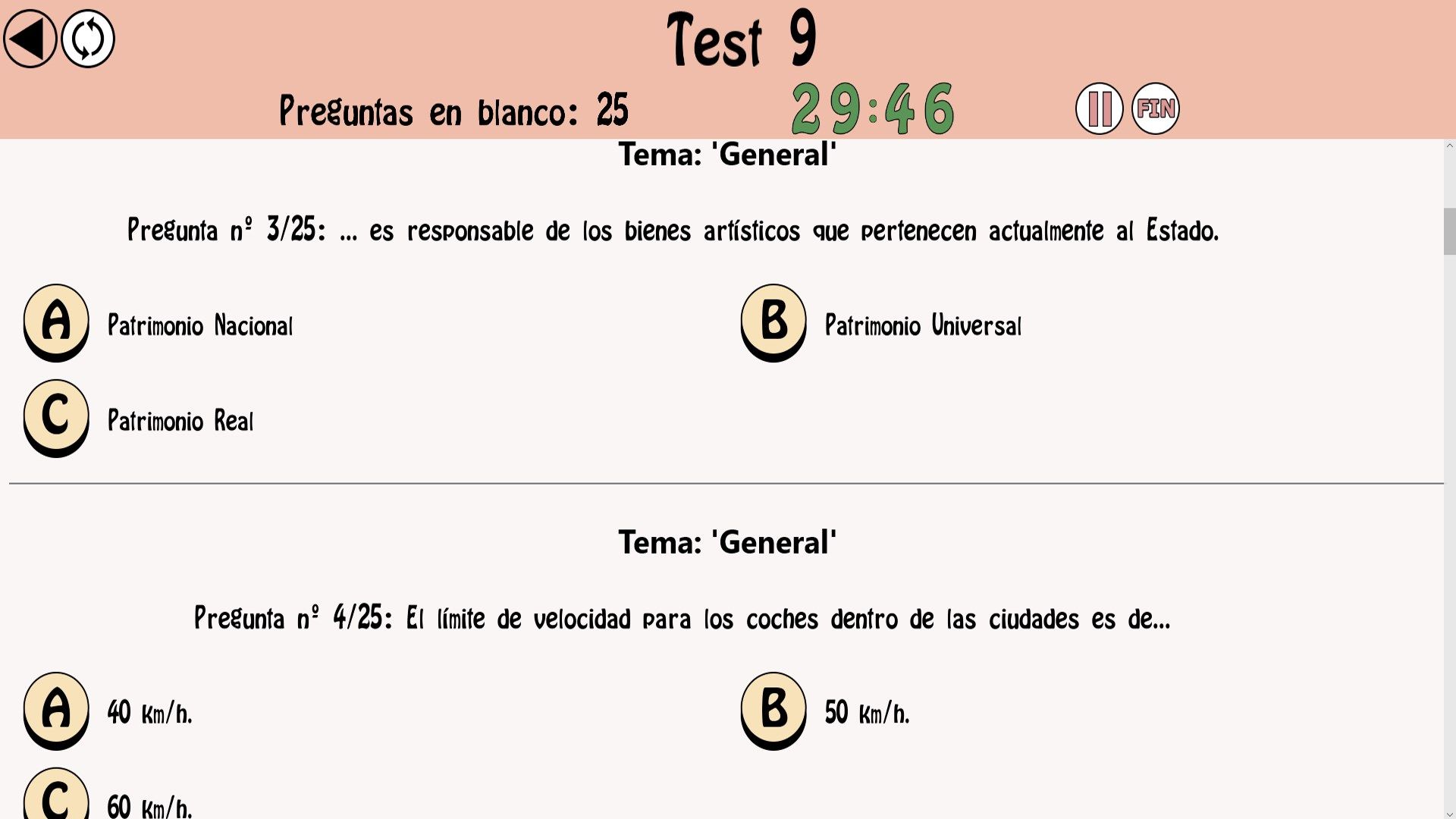 Examen Nacionalidad Española