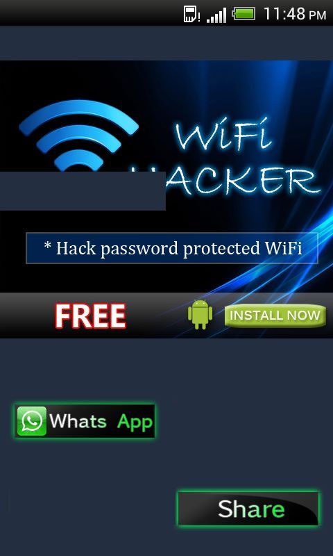 Wifi Password Hacker