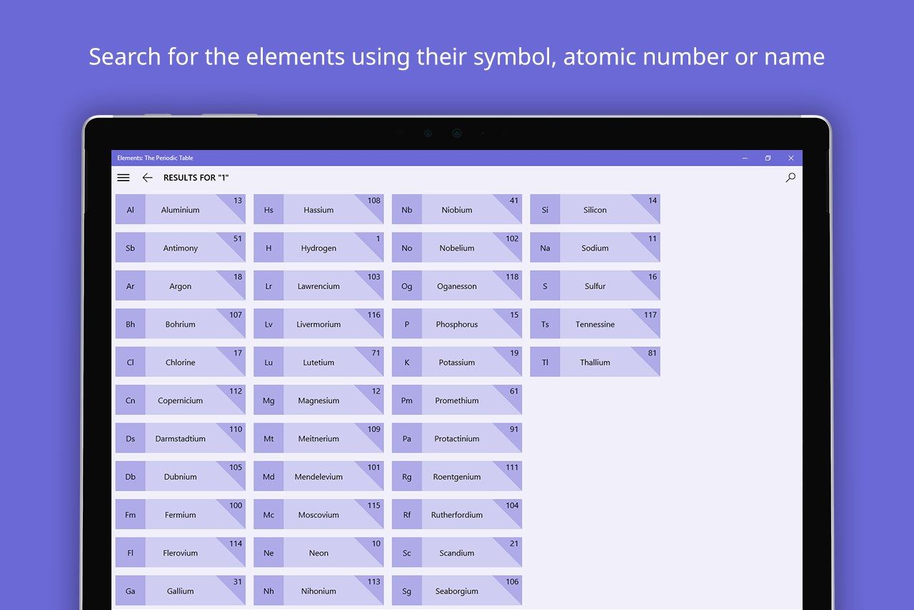 Elements: The Periodic Table