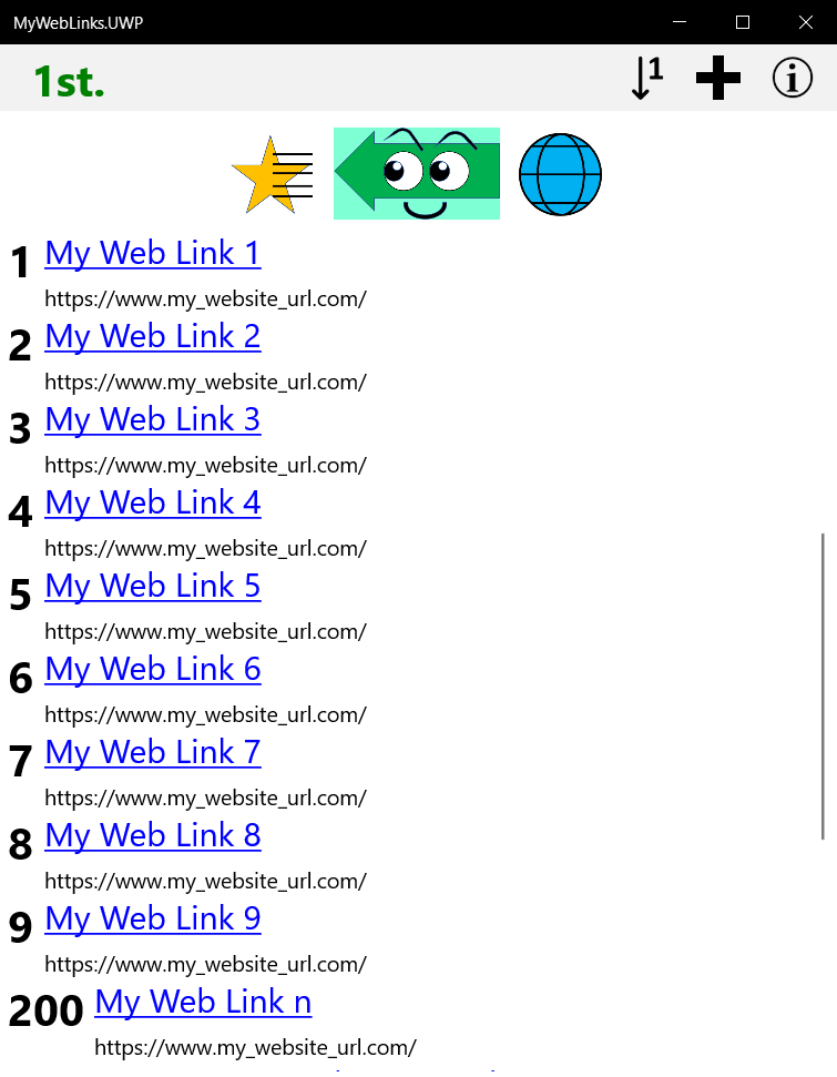 My Web Links