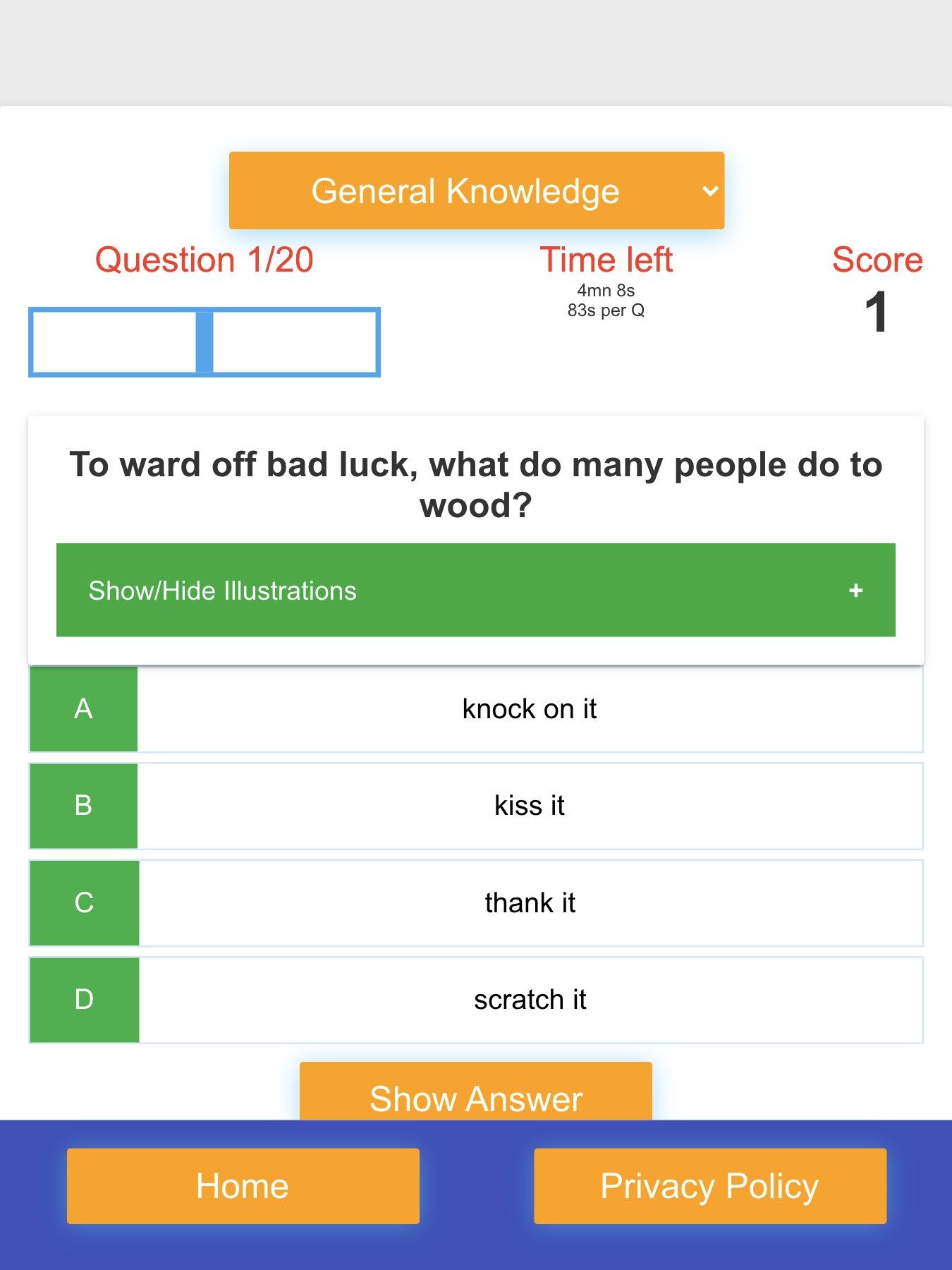 Quiz Trivia and Brain Teaser All Subjects
