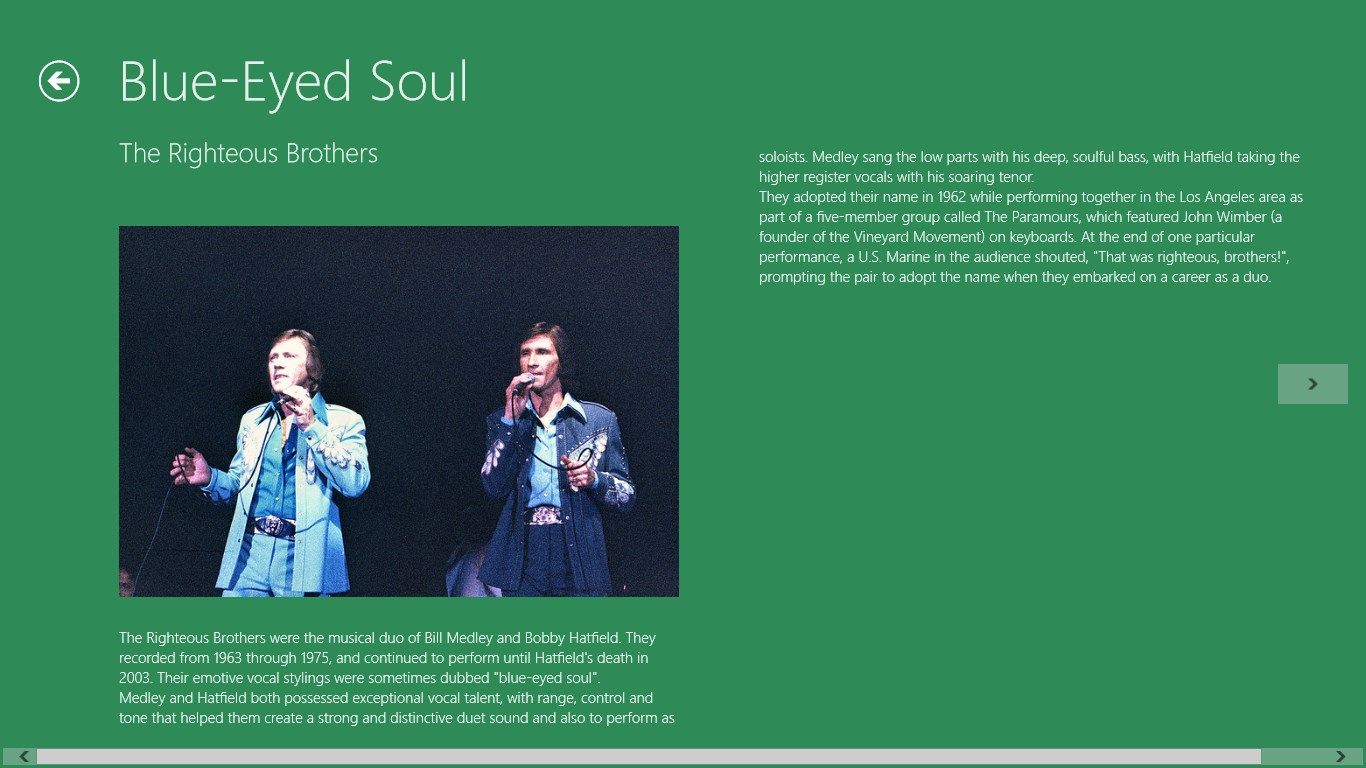 Learn more about The Righteous Brothers, a duo band of soul musicians