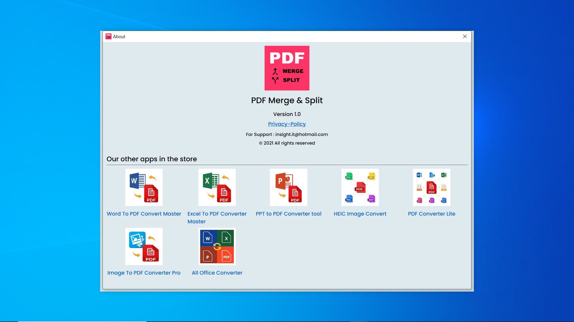 PDF Merge And Split