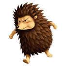 Micky the Hedgehog is often grumpy
