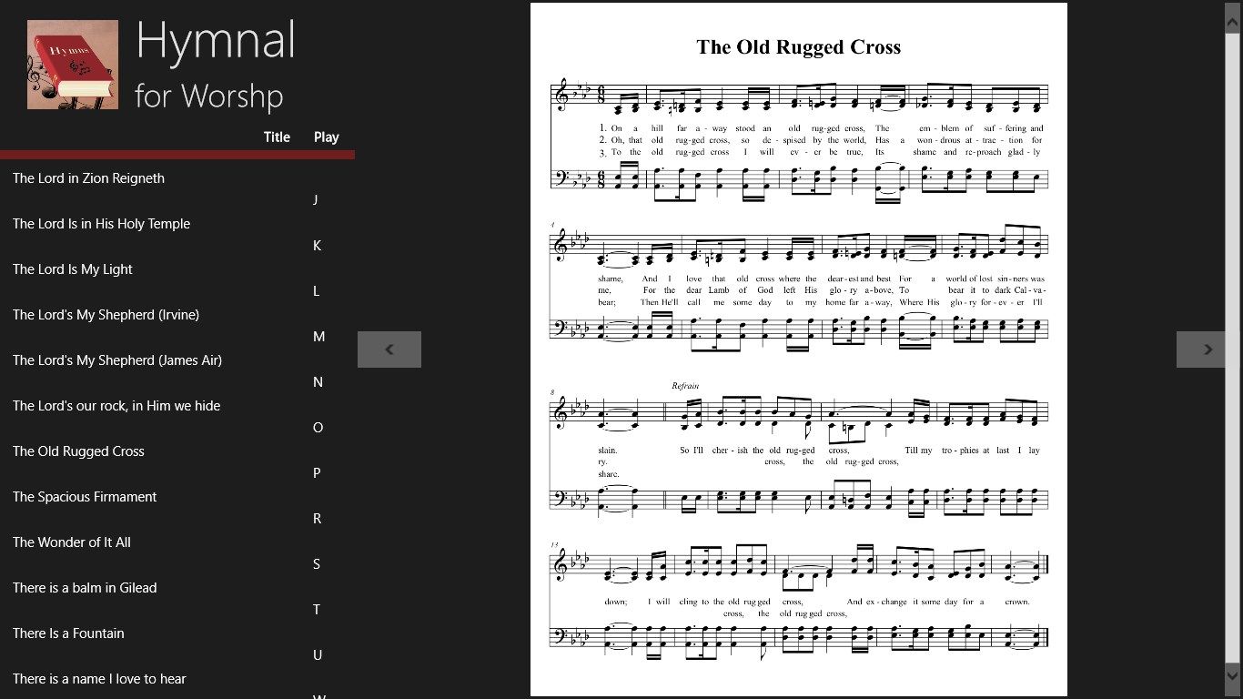 Professionally typeset full music scores and lyrics. Alphabetical listing of song titles and first lines.