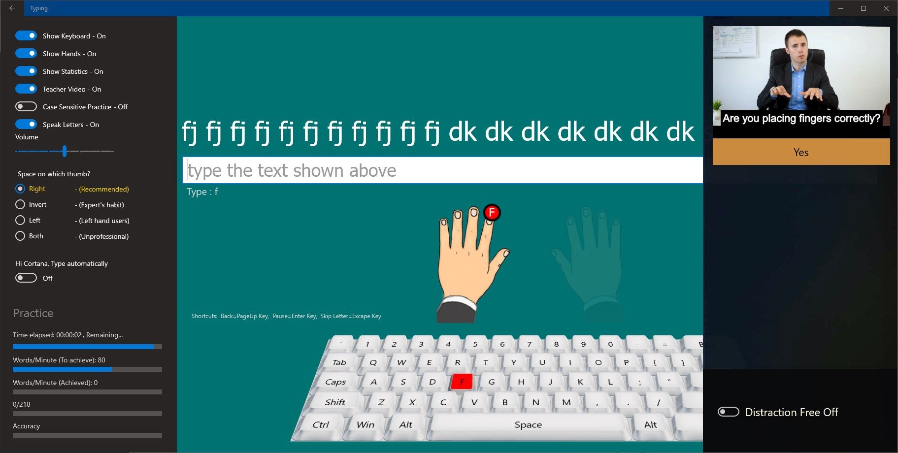 Easy Typing for Kids
