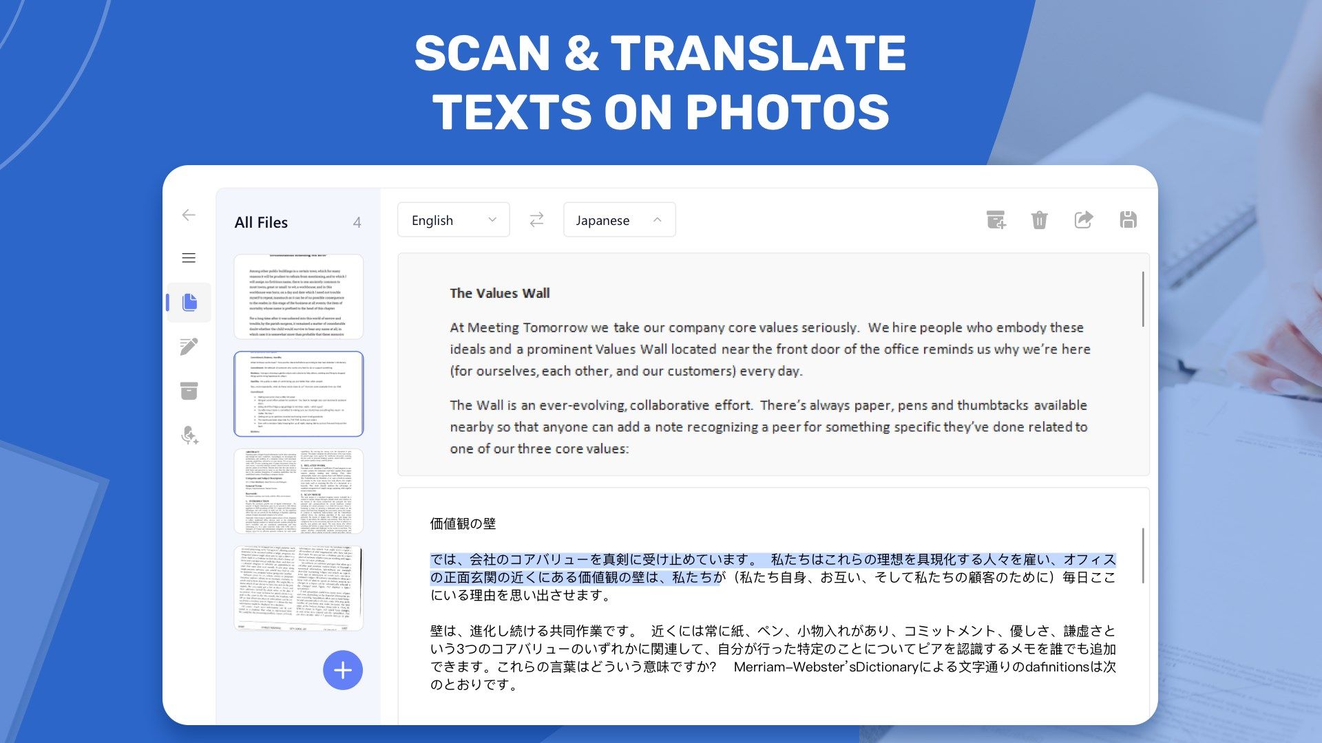 Photo Translator - Scan & Translate Text