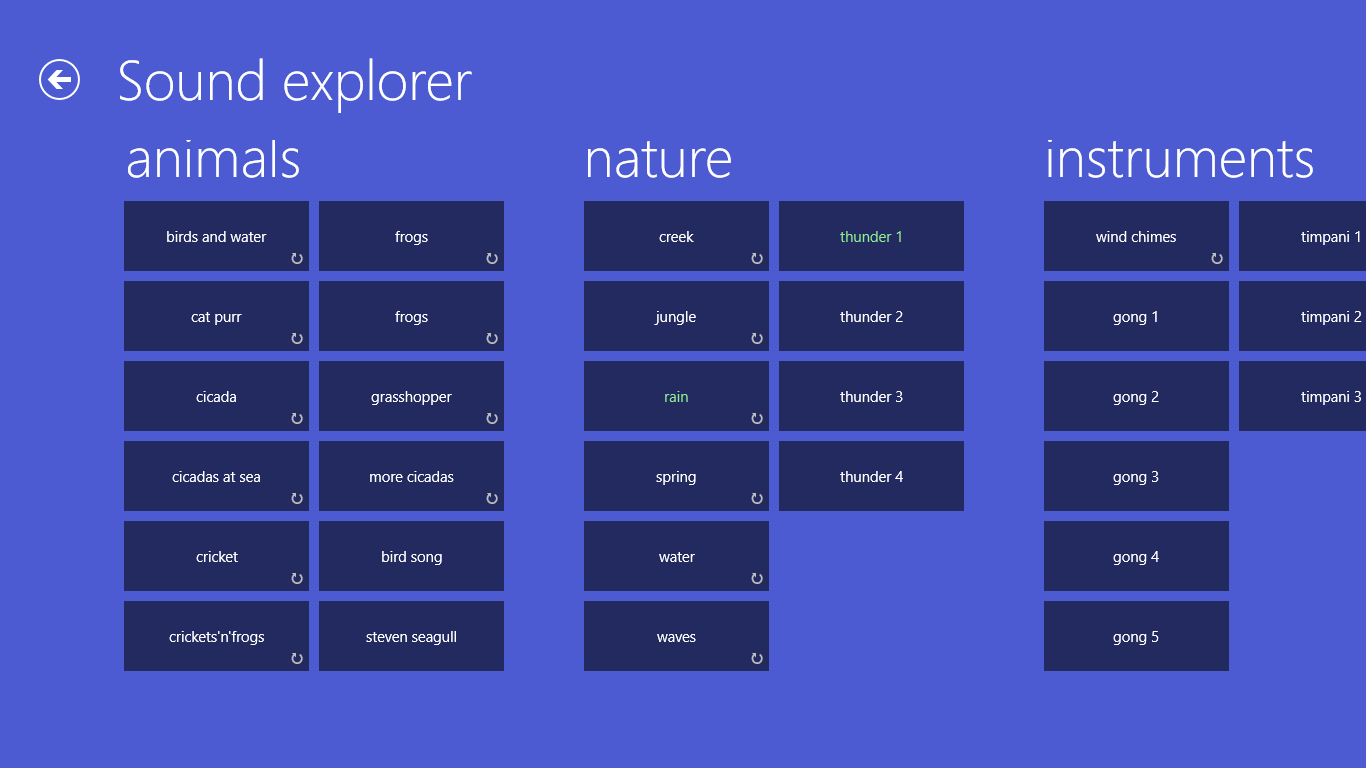 have fun with sounds using sound explorer